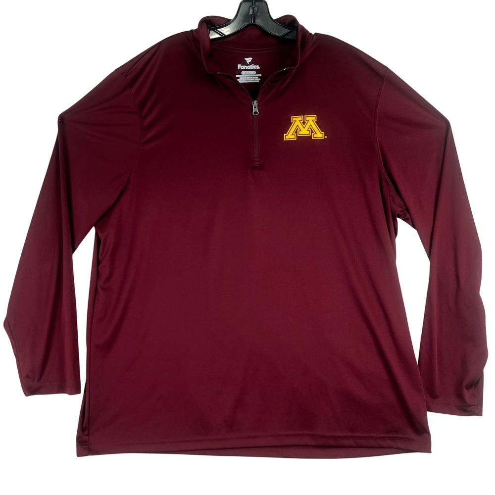 Minnesota Golden Gophers Pullover‎ Mens 2XL Maroon NCAA Sporty Athleisure